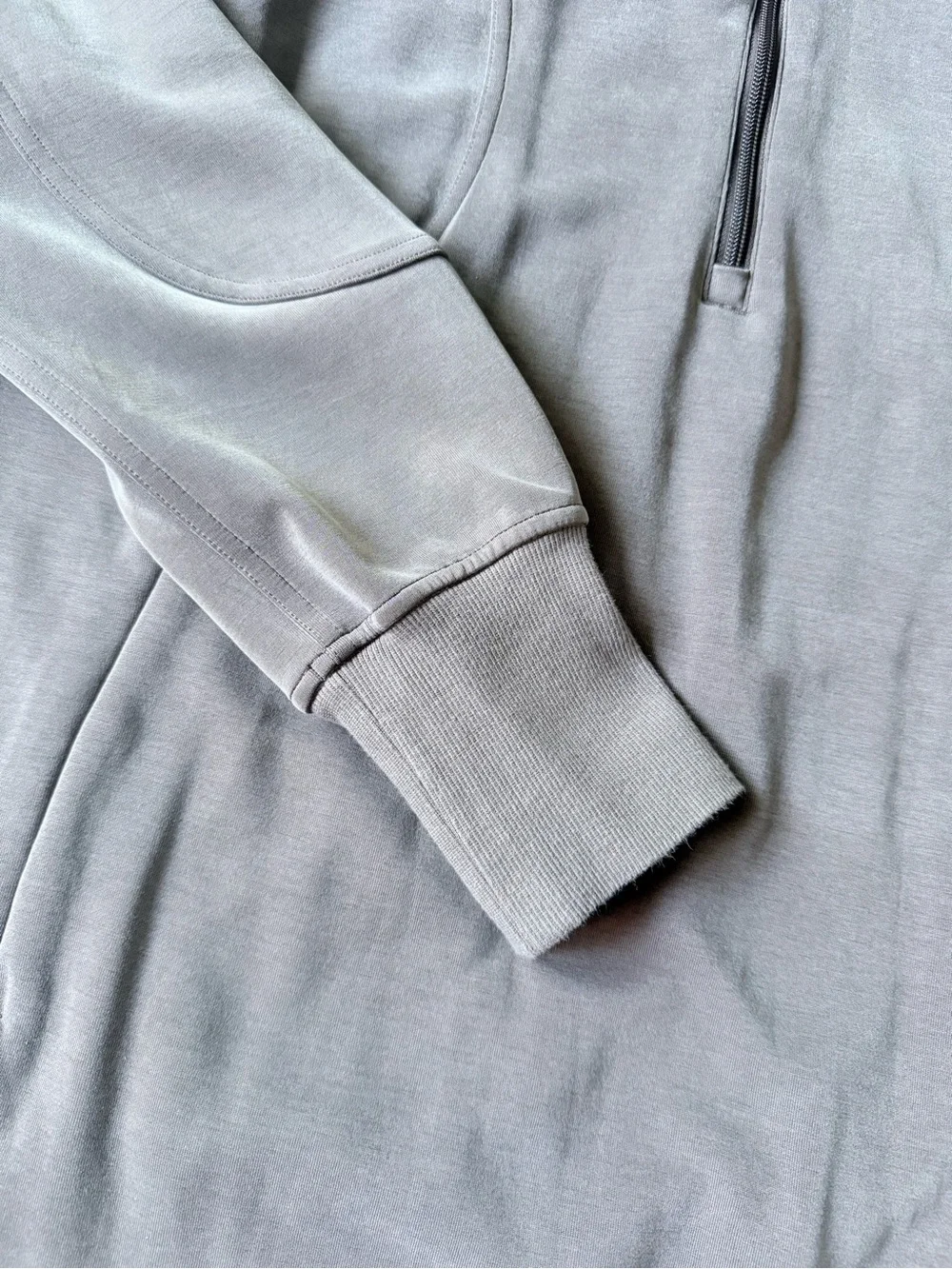 Lululemon Softstream long sleeve half zip dress- espresso size 6